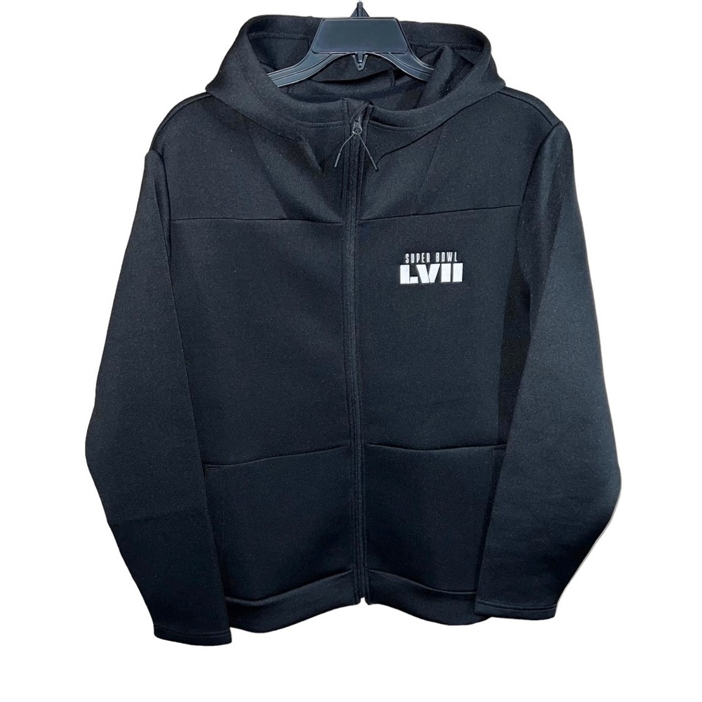 Antigua Hoodie Men’s Size 2XL Black NFL Super Bowl LVII 57 Football New